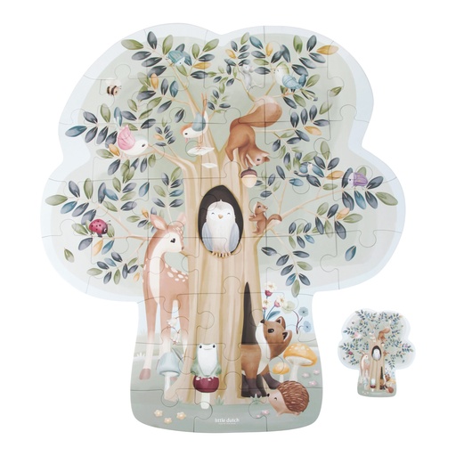 XL vloerpuzzel forest friends 
