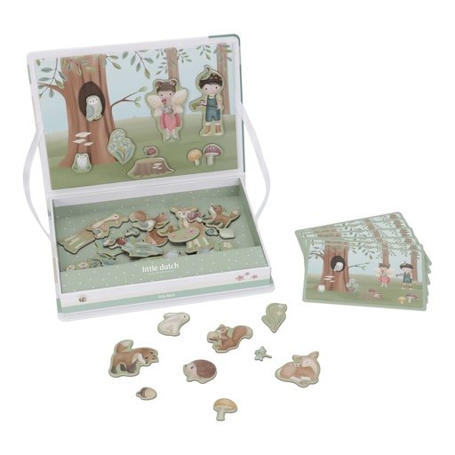 Magnetic game board forest friends 