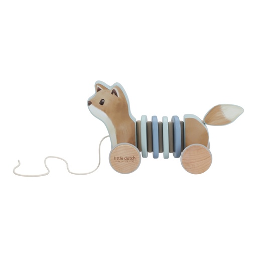 Animal de trait renard des bois forest friends 
