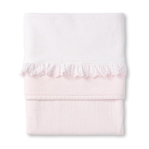 Couverture Liz white-pink 