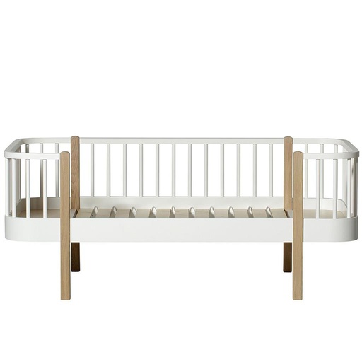 Bed lounger white-oak 90X200