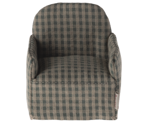 Chaise 8cm green checker 