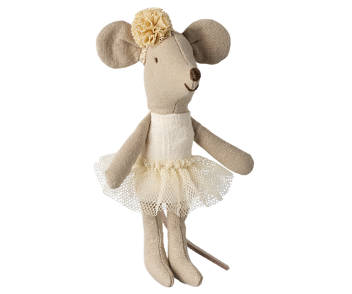 Ballerina muis kleine zus off white 