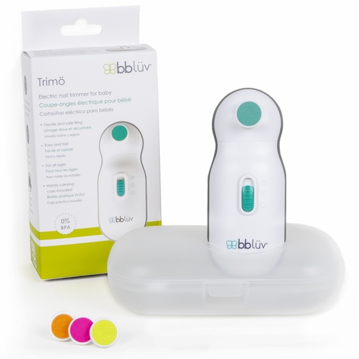 Trimö - Elektrische nageltrimmer voor baby's aqua