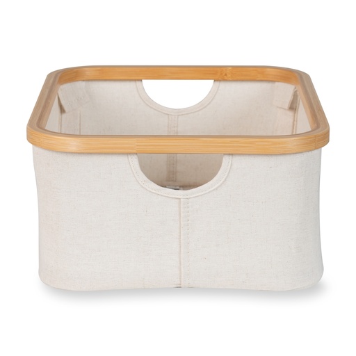 Storage basket changing table and bath nature - beige 