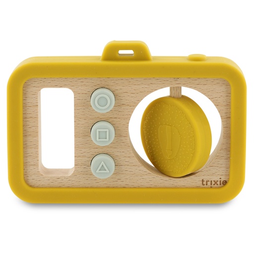 Caméra bébé en bois avec silicone mr. lion 