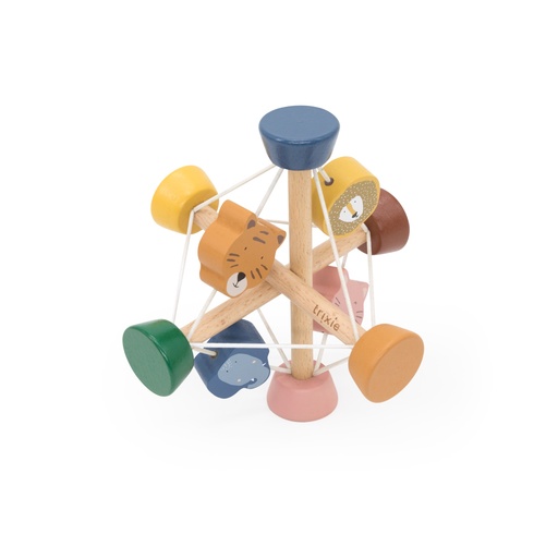 Wooden activity ball all animals 
