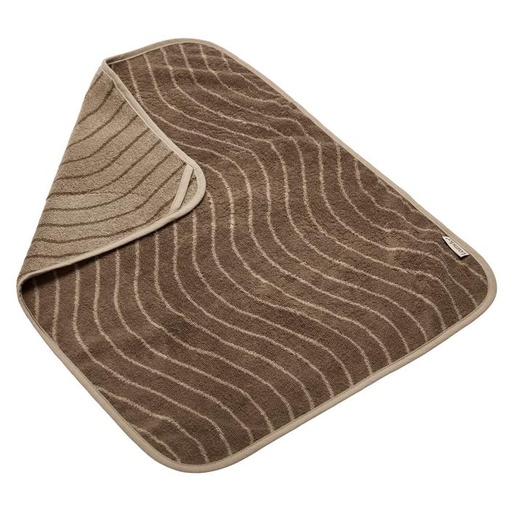 Topper voor waskussen matty woodland (organic) mocca 