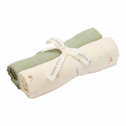 Chiffons Tetrad 2 pièces forest treasures - sage 