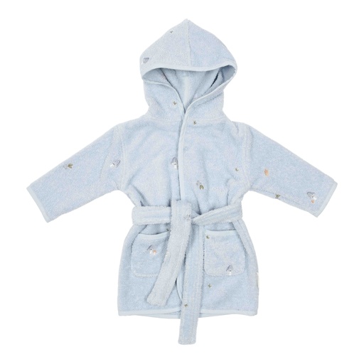 Bathrobe blue 