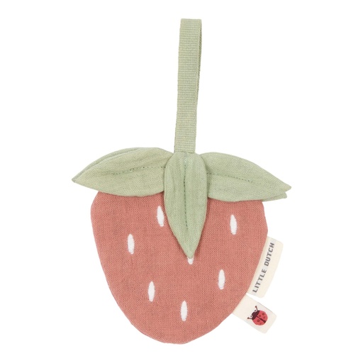 Pacifier cloth Strawberry rood 