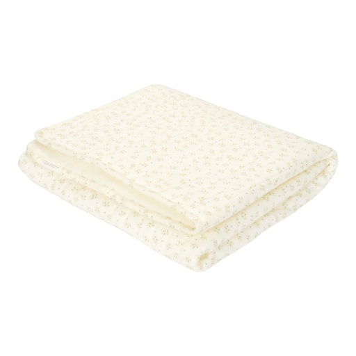 Dekentje voor babybed blueberry leaves 