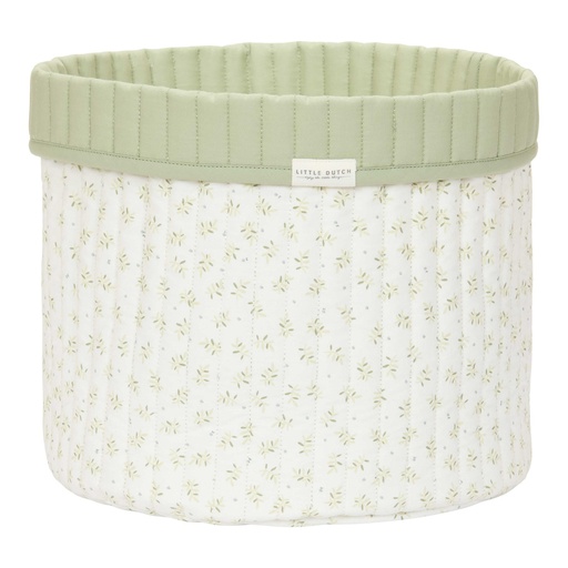 Storage basket large (reversible) blueberry leaves 