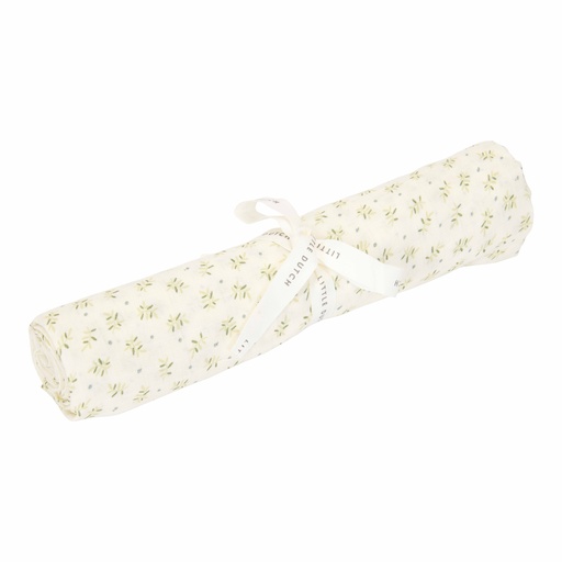 Swaddle cloth in tetra blueberry leaves 