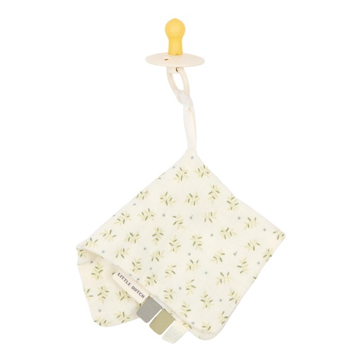 Pacifier cloth blueberry leaves 