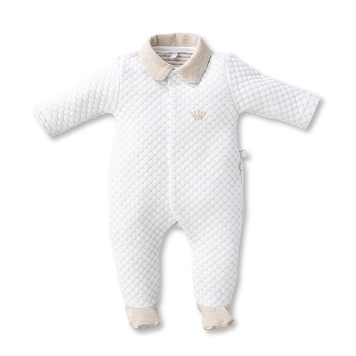 Baby white-beige suit