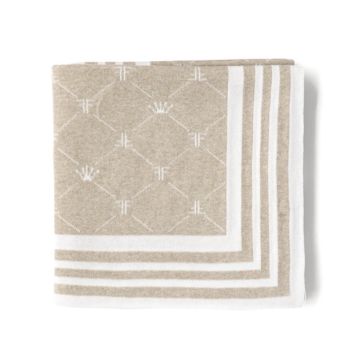 Blanket Signature white-beige L90 X W90