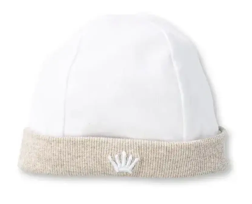 Chapeau blanc-beige