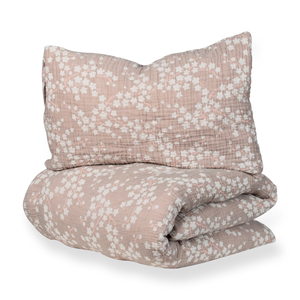 Enveloppe de couette avec taie d'oreiller (100x135cm) blossom