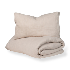 Duvet cover with pillowcase for Junior bed (120x190cm) stripes