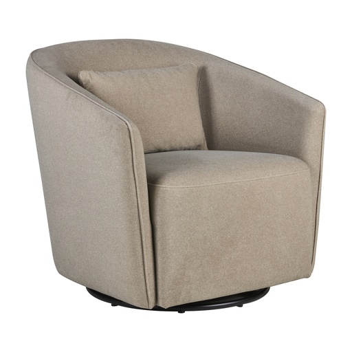 Fauteuil Gomi mohair latte 