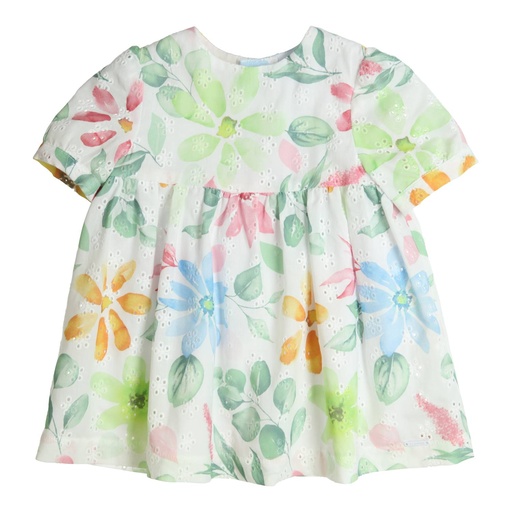 Jurk June white - multi 