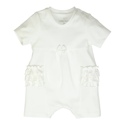 Crawler suit Aerobic off white 