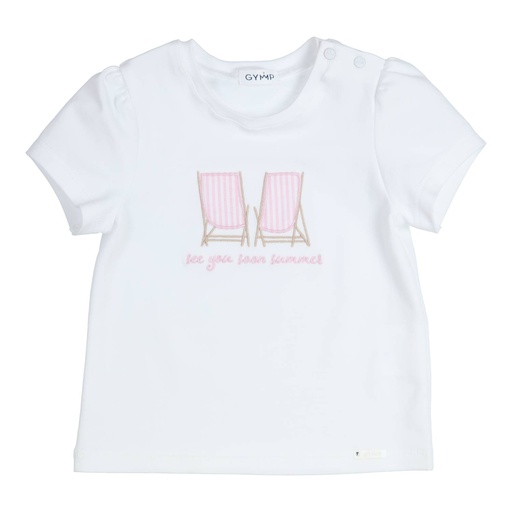 T-shirt Aerobic white 