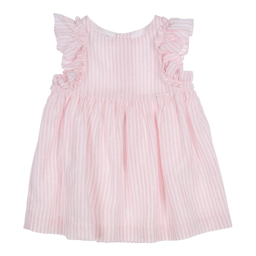 Jurk Frida Old Rose - Off White 