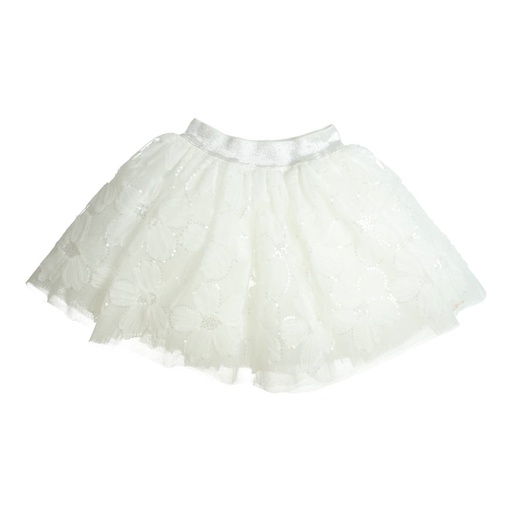 Rok Bloeme off white