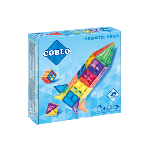 Magnetic tiles classic 35 pieces  