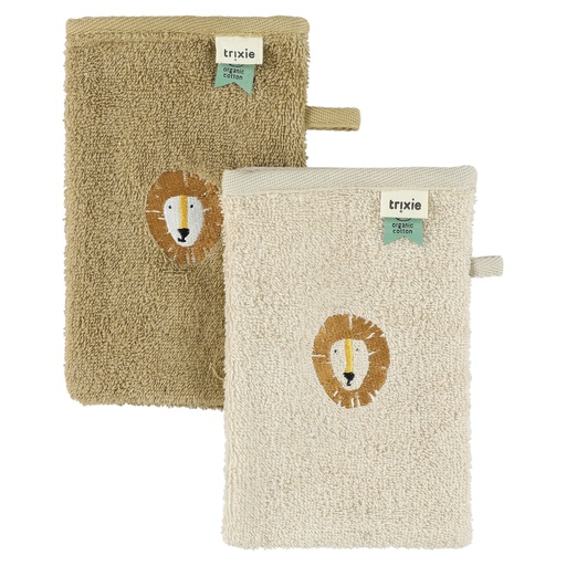 Washcloth - 2 pieces mr. lion 