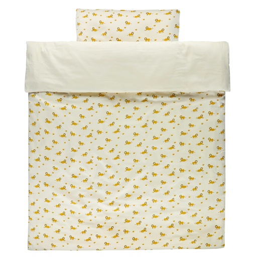 Dekbedovertrek voor babybed lively lion 