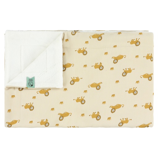 Deken 75x100cm lively lion 