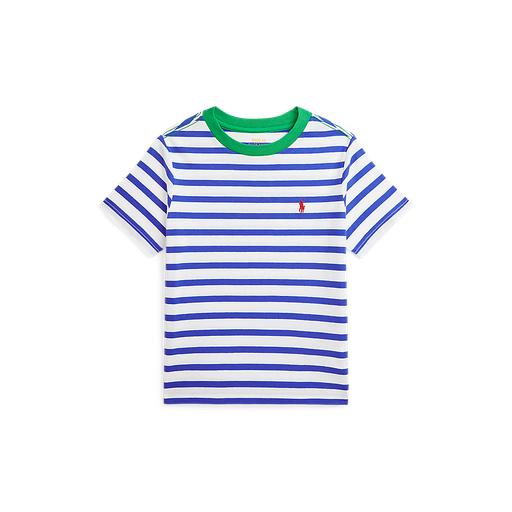 T-shirt paper white - travel blue
