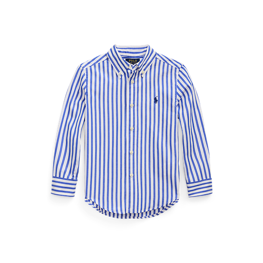 Hemd white - blue 