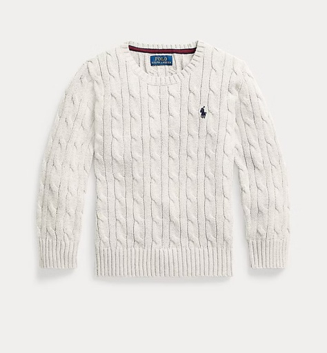 Trui kabel gebreide katoen (2j-7j) nevis 