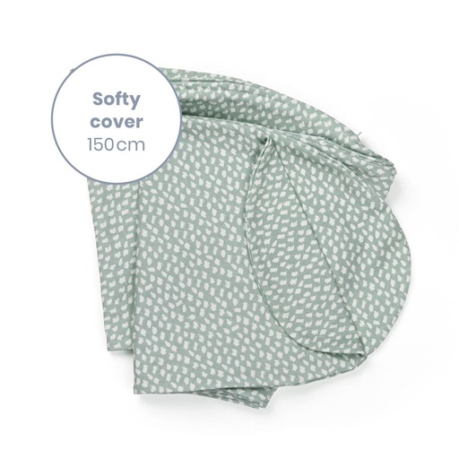 Hoes relaxkussen Softy cloudy kaki 