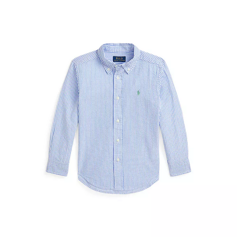 Hemd blue - white 