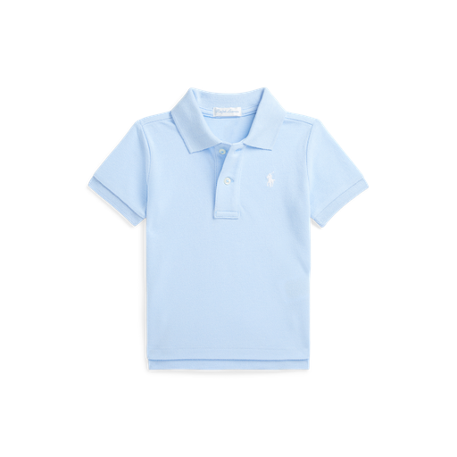 Polo Iconic - maille de coton (3m-18m) office blue