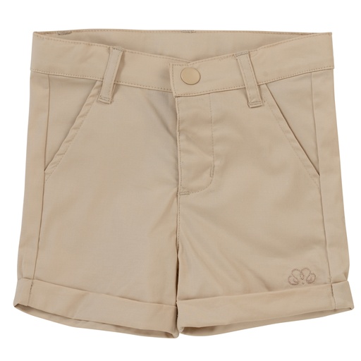Korte broek Emile light beige 
