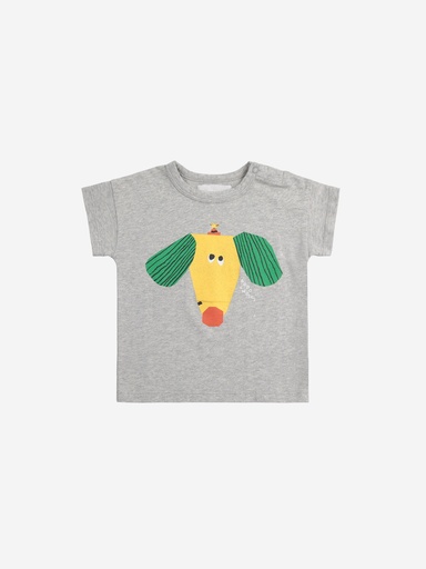 T-shirt chien heather grey 