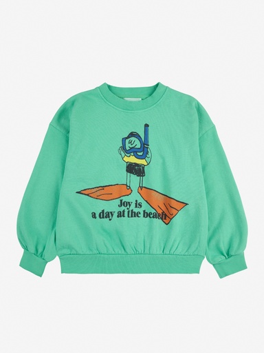 Sweater diver light green 