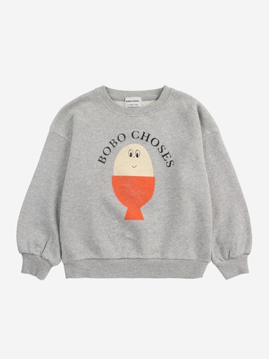 Sweater egg cup heather grey 
