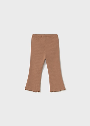 Flared broek toffee 