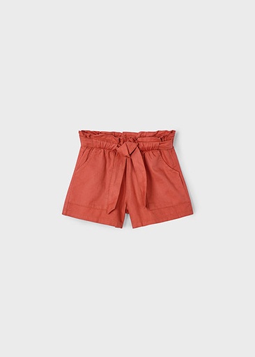 Korte broek brick red 