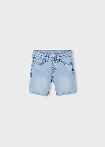Short en jean bleach 