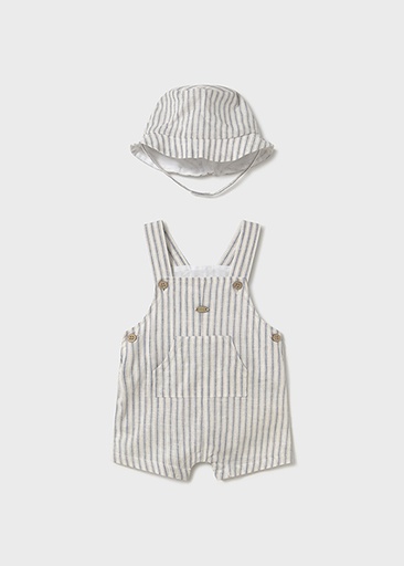 Romper en hoedje natural 
