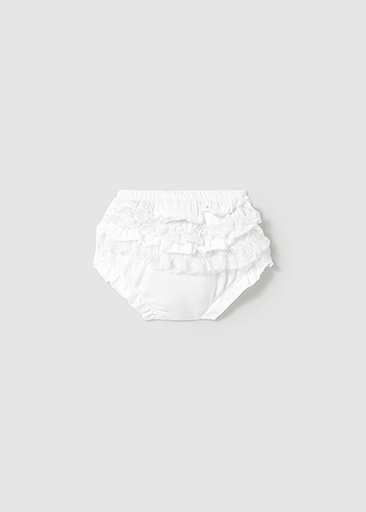 Bloomer ruffle white 