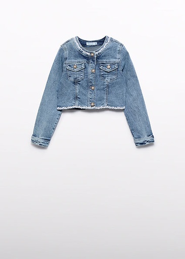 Veste en jean BLEACHED 
